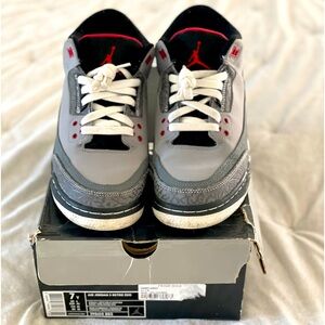 Nike Air Jordan 3 Retro (GS) Grey Stealth Size 7Y